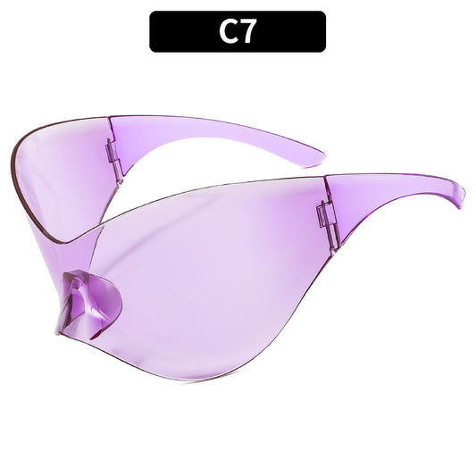 Bellise – Wraparound Shield Sunglasses