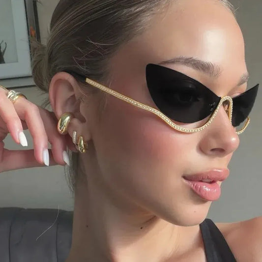 Cylena – Rimless Sunglasses